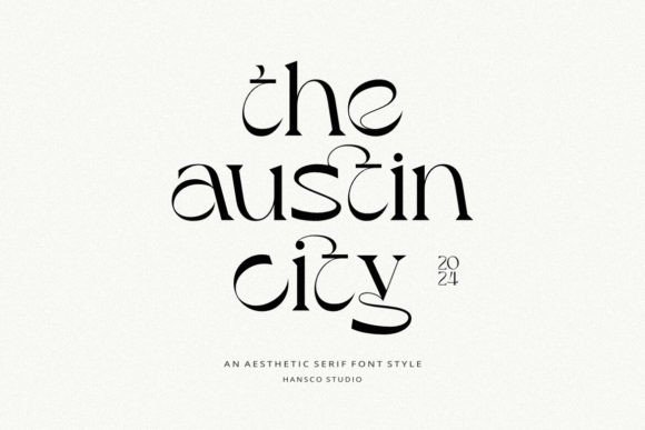 Austin City: A Serif Font for Editorial Sophistication