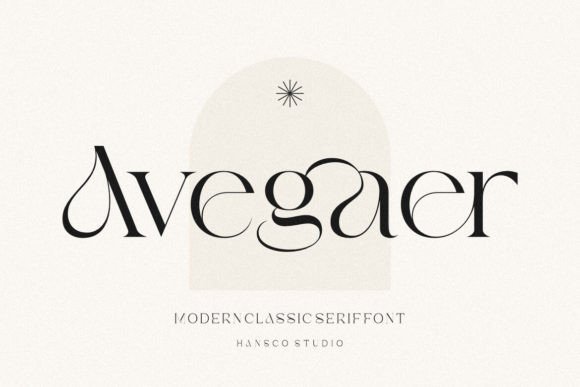 Avegaer: A Sophisticated Serif Font for Scroll-Stopping Marketing