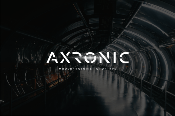 Axronic: A Futuristic Sans Serif That Just Fits