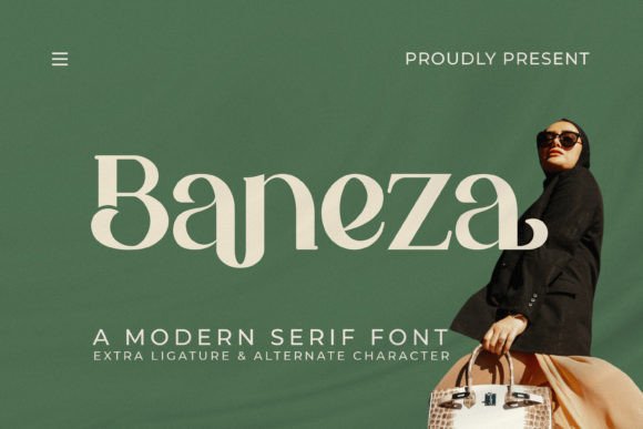 Baneza: A Modern Serif Font for Editorial Clarity and Character