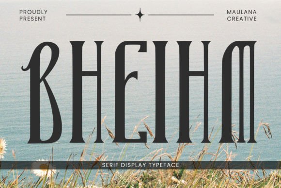 Bheihm: A Refined Serif Font for Digital Headlines