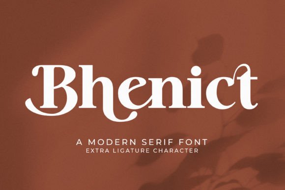 Bhenict: A Serif Font That Elevates Campaign Headlines
