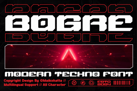 Bogre: A Futuristic Display Font for Thoughtful Editorial Design