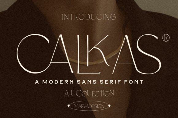 Calkas: A Thoughtful Display Font for Editorial Calm