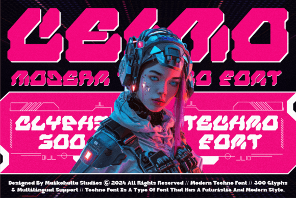 Ceimo Font: A Futuristic Typeface for Modern Brand Identity