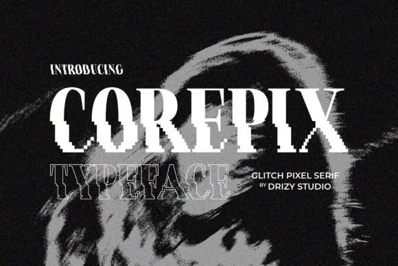 Corepix: A Glitch Pixel Serif Font That Elevates Your Brand
