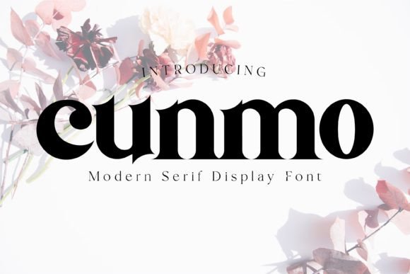 Cunmo: A Modern Serif Font for Editorial Design