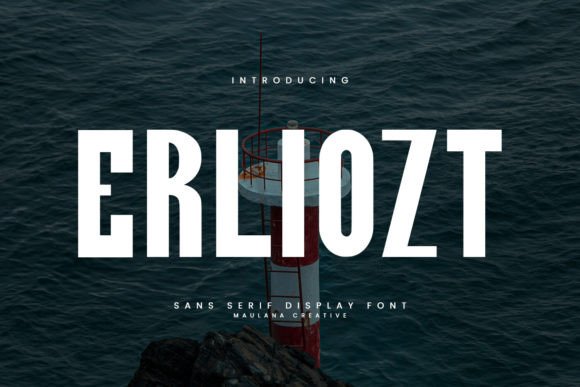 Erliozt: A Modern Sans Serif Font for Digital Clarity