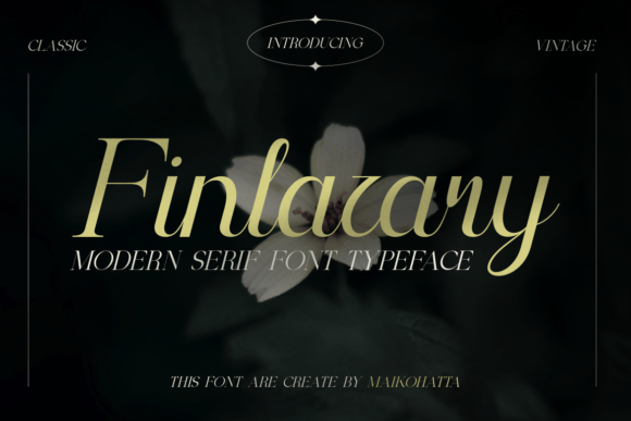 Finlazary: A Modern Serif Typeface for Editorial Clarity