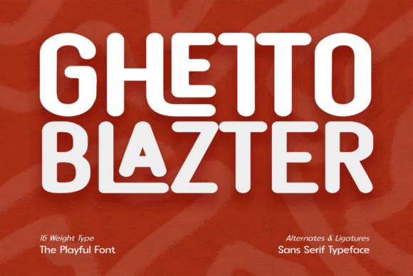 Ghetto Blazter: A Warm, Urban Sans Serif for Thoughtful Editorial Design