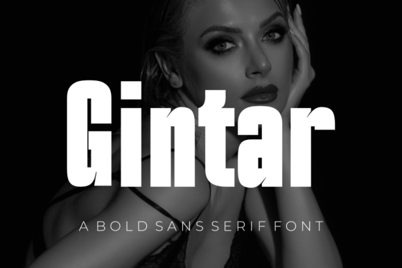 Gintar: A Confident Sans Serif Font for Handmade Creators