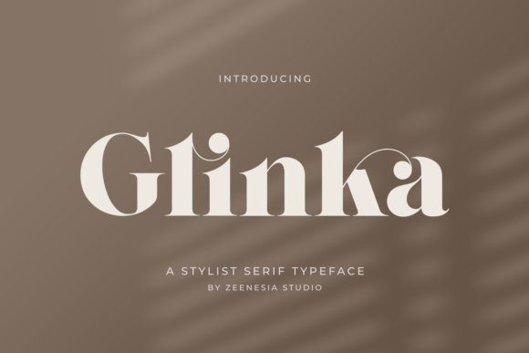 Glinka: A Bold Serif Font That Makes Your Campaigns Instantly Clear