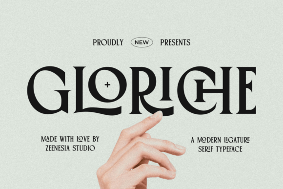 Gloriche: A Serif Font That Elevates Real Small Business Branding