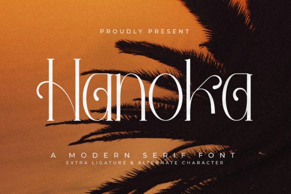 Hanoka: A Serif That Speaks with Quiet Confidence