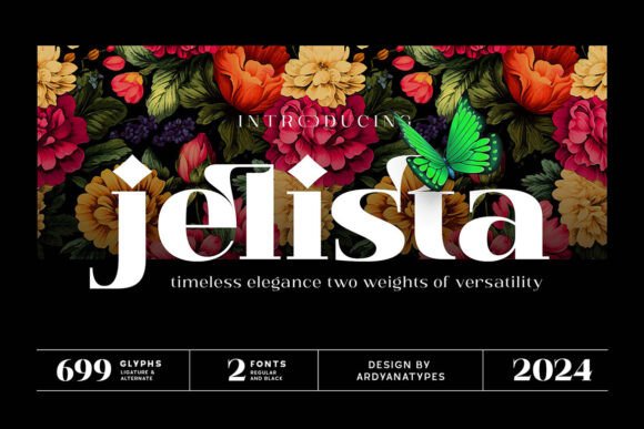 Jelista: A Serif Font That Makes Your Brand Feel Thoughtful & Trusted