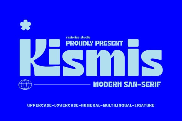 Kismis: A Bold, Clean Sans Serif Font for Small Business Branding