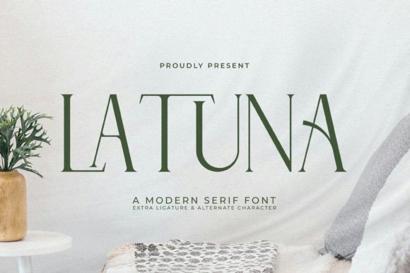 Latuna: A Premium Serif Font for Trusted Branding