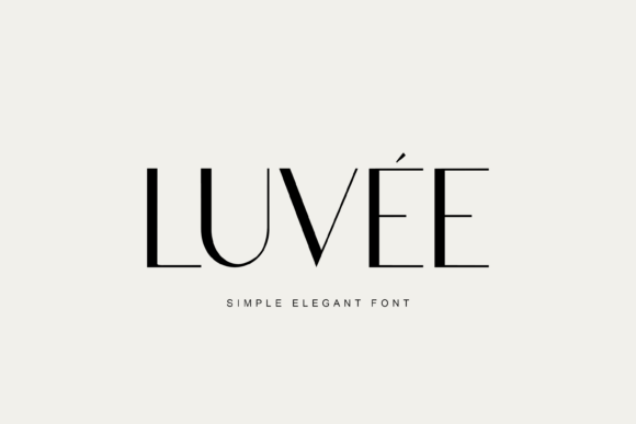Luvee: A Refined Sans Serif for Modern Web Design