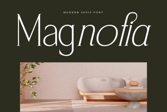 Magnofia: A Luxury Serif Font That Makes Your Campaign Stand Out