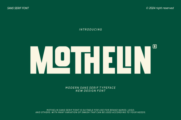 Mothelin: A Clean Sans Serif for Thoughtful Editorial Design