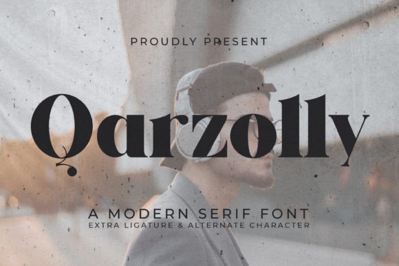 Qarzolly: A Serif Font That Elevates Digital Branding