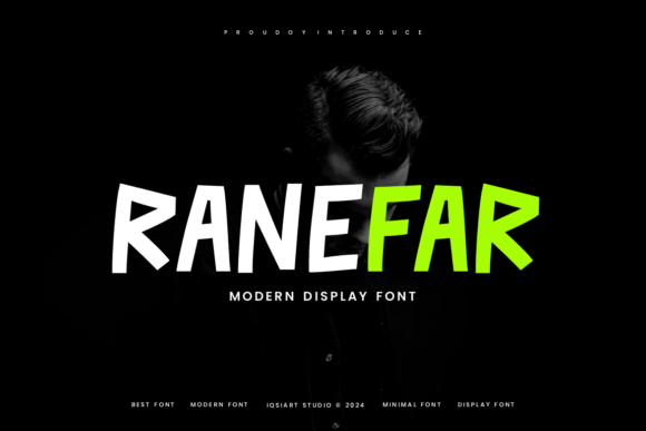 Ranefar: A Bold Sans Serif Display Font for Editorial Impact