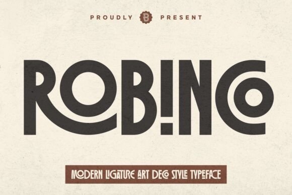 Robinco: A Display Font That Makes Your Campaign Stand Out