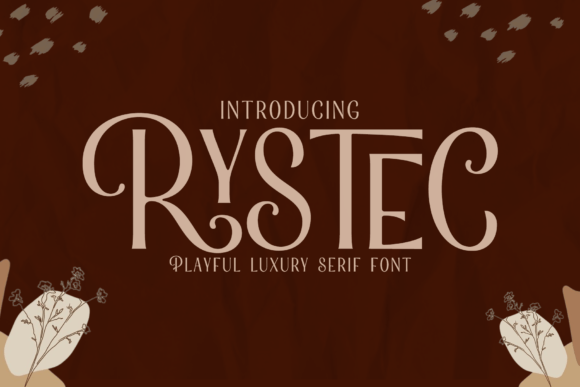 Rystec: A Modern Sans Serif Font for Editorial Clarity and Character