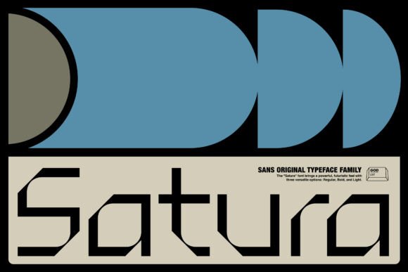 Satura: A Modern Sans Serif Font for Small Business Branding