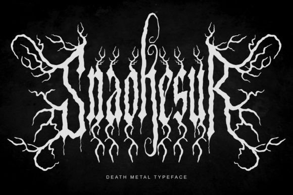 Snaokesur Blackletter Typeface for Handmade Creators