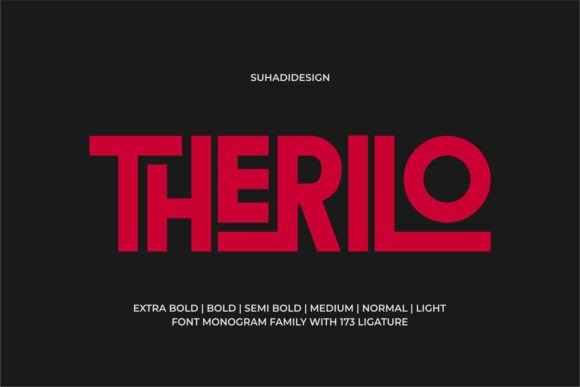 Therilo: A Modern Sans Serif Font for Editorial Clarity