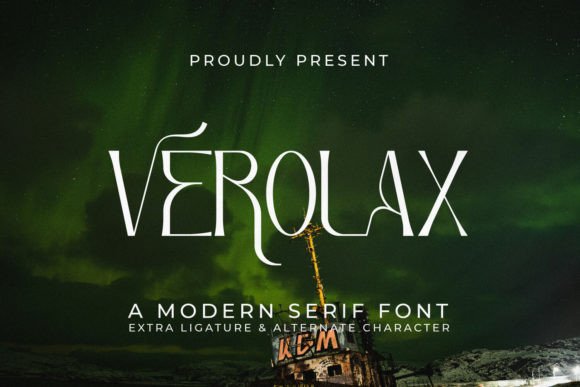 Verolax: A Modern Serif Font That Elevates Digital Branding