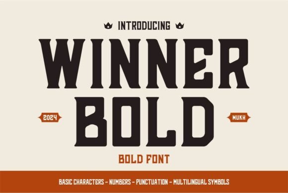 Winner Bold: A Serif That Commands Attention